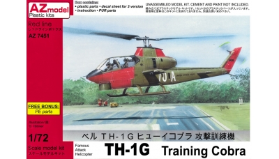 TH-1G Bell, Huey Cobra - AZ MODEL AZ7451 1/72