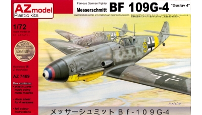 Bf 109G-4 Messerschmitt - AZ MODEL AZ7469 1/72