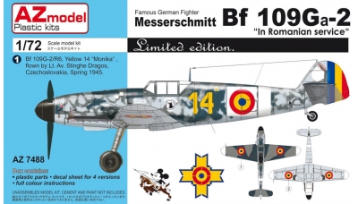 Bf 109G-2 Messerschmitt - AZ MODEL AZ7488 1/72