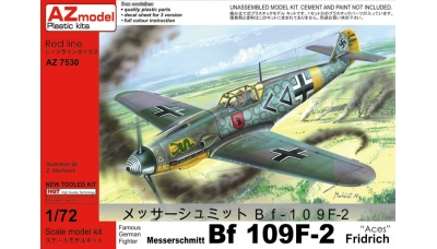 Bf 109F-2 Messerschmitt - AZ MODEL AZ7530 1/72