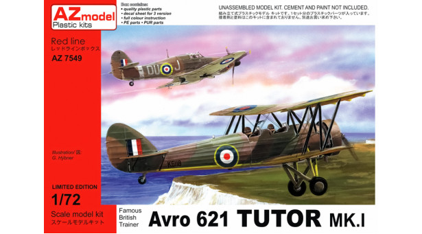 Avro 621 Tutor - 1/72 AZ MODEL AZ7549