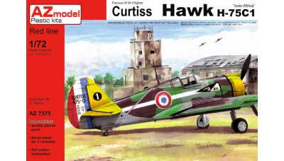 Hawk H75A-1/2/3 Curtiss - AZ MODEL AZ7575 1/72