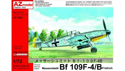 Bf 109F-4/R6 Messerschmitt - AZ MODEL AZ7602 1/72