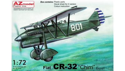 CR.32/bis FIAT, Chirri, Freccia - AZ MODEL AZ7612 1/72