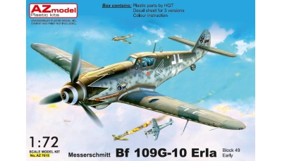 Bf 109G-10 Messerschmitt - AZ MODEL AZ7615 1/72