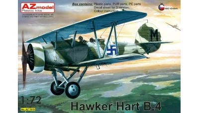 Hart B4 Hawker - AZ MODEL AZ7619 1/72