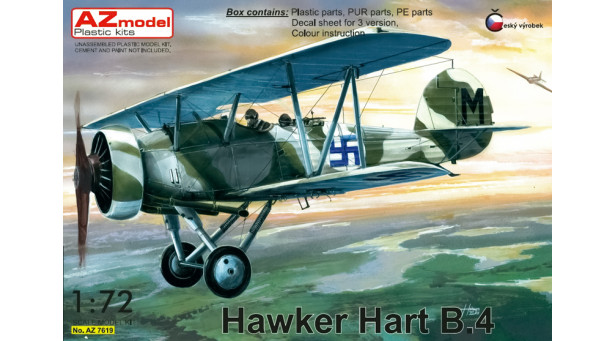 Hart B4 Hawker - 1/72 AZ MODEL AZ7619
