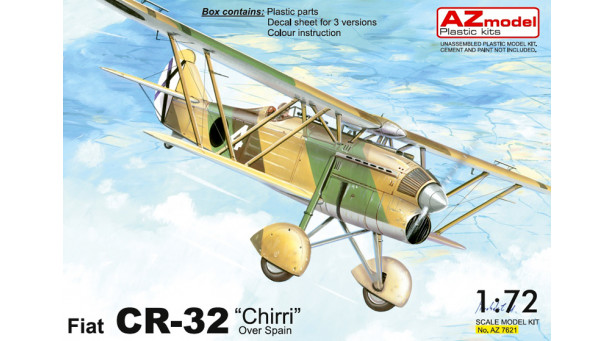 CR.32 FIAT, Chirri, Freccia - 1/72 AZ MODEL AZ7621
