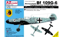 Bf 109G-6 Messerschmitt - AZ MODEL AZ7627 1/72