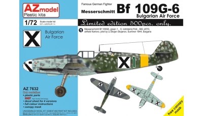 Bf 109G-6 Messerschmitt - AZ MODEL AZ7632 1/72