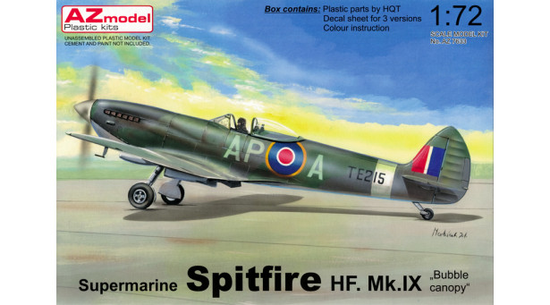 Spitfire HF Mk IX Supermarine - 1/72 AZ MODEL AZ7633