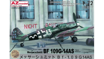 Bf 109G-14/AS Messerschmitt - AZ MODEL AZ7642 1/72