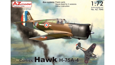 Hawk H75A-4 Curtiss - AZ MODEL AZ7646 1/72