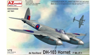 Hornet F.Mk. 1 de Havilland - AZ MODEL AZ7651 1/72