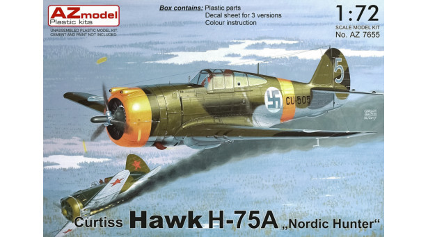Hawk H75A-2/4/6 Curtiss - 1/72 AZ MODEL AZ7655