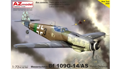 Bf 109G-14/AS Messerschmitt - AZ MODEL AZ7657 1/72