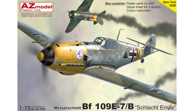 Bf 109E-7 Messerschmitt - AZ MODEL AZ7659 1/72
