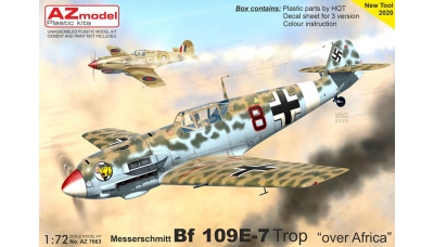 Bf 109E-7 Messerschmitt - AZ MODEL AZ7663 1/72
