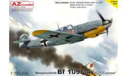 Bf 109F-4 Messerschmitt - AZ MODEL AZ7685 1/72