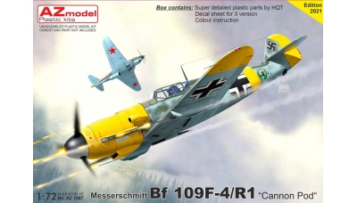 Bf 109F-4/R1 Messerschmitt - AZ MODEL AZ7687 1/72
