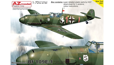 Bf 109E-1 Messerschmitt - AZ MODEL AZ7697 1/72