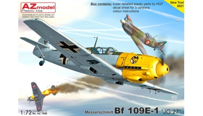 Bf 109E-1 Messerschmitt - AZ MODEL AZ7698 1/72
