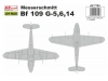 Bf 109G-5/6/8/14 Messerschmitt - AZ MODEL AZ7704 1/72