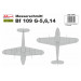 Bf 109G-5/G-6/G-8/G-14 Messerschmitt, Gustav - 1/72 AZ MODEL AZ7704. JOY PACK