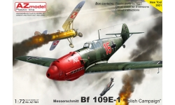 Bf 109E-1 Messerschmitt - AZ MODEL AZ7801 1/72