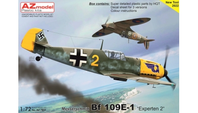 Bf 109E-1 Messerschmitt - AZ MODEL AZ7807 1/72