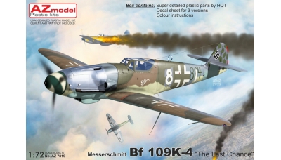 Bf 109K-4 Messerschmitt - AZ MODEL AZ7819 1/72