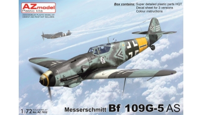 Bf 109G-5/AS Messerschmitt - AZ MODEL AZ7832 1/72