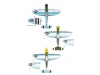 P-47D Republic, Thunderbolt - BARRACUDACALS BC72002 1/72