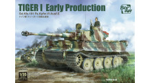 Tiger I, Pz. Kpfw. VI, Sd.Kfz. 181, Ausf. E, Henschel - BORDER MODEL BT-010 1/35