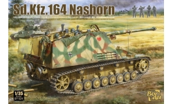 Panzerjäger Nashorn (Hornisse), Sd.Kfz. 164, Alkett, Deutsche Eisenwerke AG - BORDER MODEL BT-024 1/35
