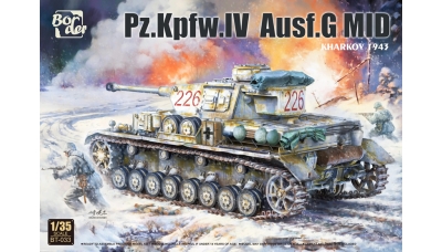 Panzerkampfwagen IV, Sd.Kfz.161/1, Ausf. G, Krupp - BORDER MODEL BT-033 1/35