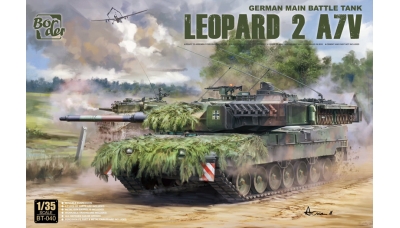 Leopard 2A7V, Krauss-Maffei Wegmann - BORDER MODEL BT-040 1/35