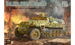 Sd.Kfz. 251/1, Ausf. D, Hanomag - BORDER MODEL BT-041 1/35