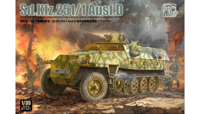 Sd.Kfz. 251/1, Ausf. D, Hanomag - BORDER MODEL BT-041 1/35