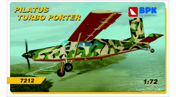 PC-6/B1 & B2-H2 Pilatus, Turbo-Porter - 1/72 BPK (BIG PLANES KITS) 7212