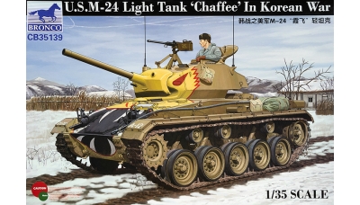M24 Light Tank, Cadillac, Chaffee - BRONCO CB35139 1/35