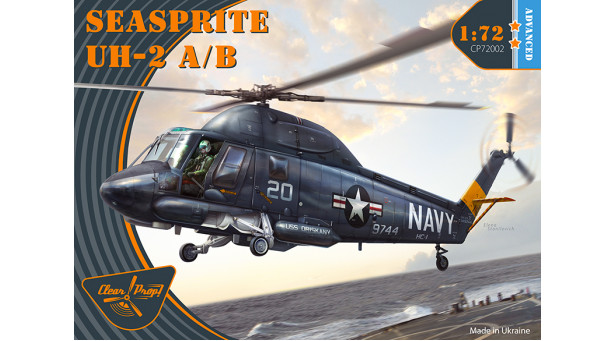 UH-2A (HU2K-1) / UH-2B Kaman, Seasprite - 1/72 CLEAR PROP CP72002. Серия ADVANCED KIT UH-2A (HU2K-1) / UH-2B Kaman, Seasprite - 1/72 CLEAR PROP CP72002. Серия ADVANCED KIT