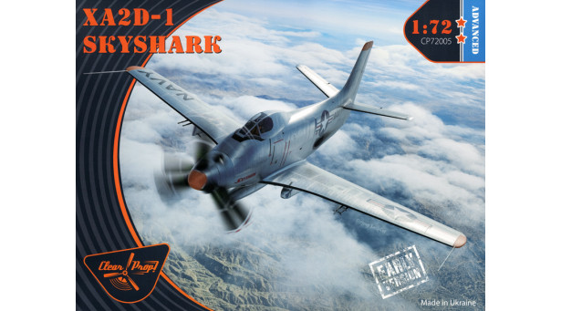 XA2D-1 Douglas, Skyshark - 1/72 CLEAR PROP CP72005. Серия ADVANCED KIT