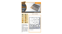 Истребитель КБ Лавочкина Тип 5. Закрылки (CLEAR PROP) - CLEAR PROP CPA72012 1/72