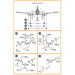 Ki-51 Mitsubishi, Sonya. Конверсионный набор (CLEAR PROP) - 1/72 CLEAR PROP CPA72026