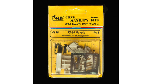 Ki-84-Ia Nakajima, Hayate, Frank. Конверсионный набор (для HASEGAWA) - 1/48 CMK 4136 Ki-84-Ia Nakajima, Hayate, Frank. Конверсионный набор (для HASEGAWA) - 1/48 CMK 4136