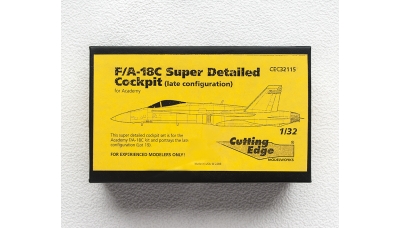 F/A-18C McDonnell Douglas, Hornet. Конверсионный набор (ACADEMY) - CUTTING EDGE CEC32115 1/32