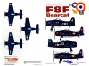 F8F-1/1B/2 Grumman, Bearcat - CUTTING EDGE CED48112 1/48
