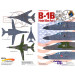 B-1B North American Rockwell, Lancer - 1/48 CUTTING EDGE CED48176