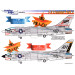 F-8E/H Vought, Crusader - 1/48 CUTTING EDGE CED48214